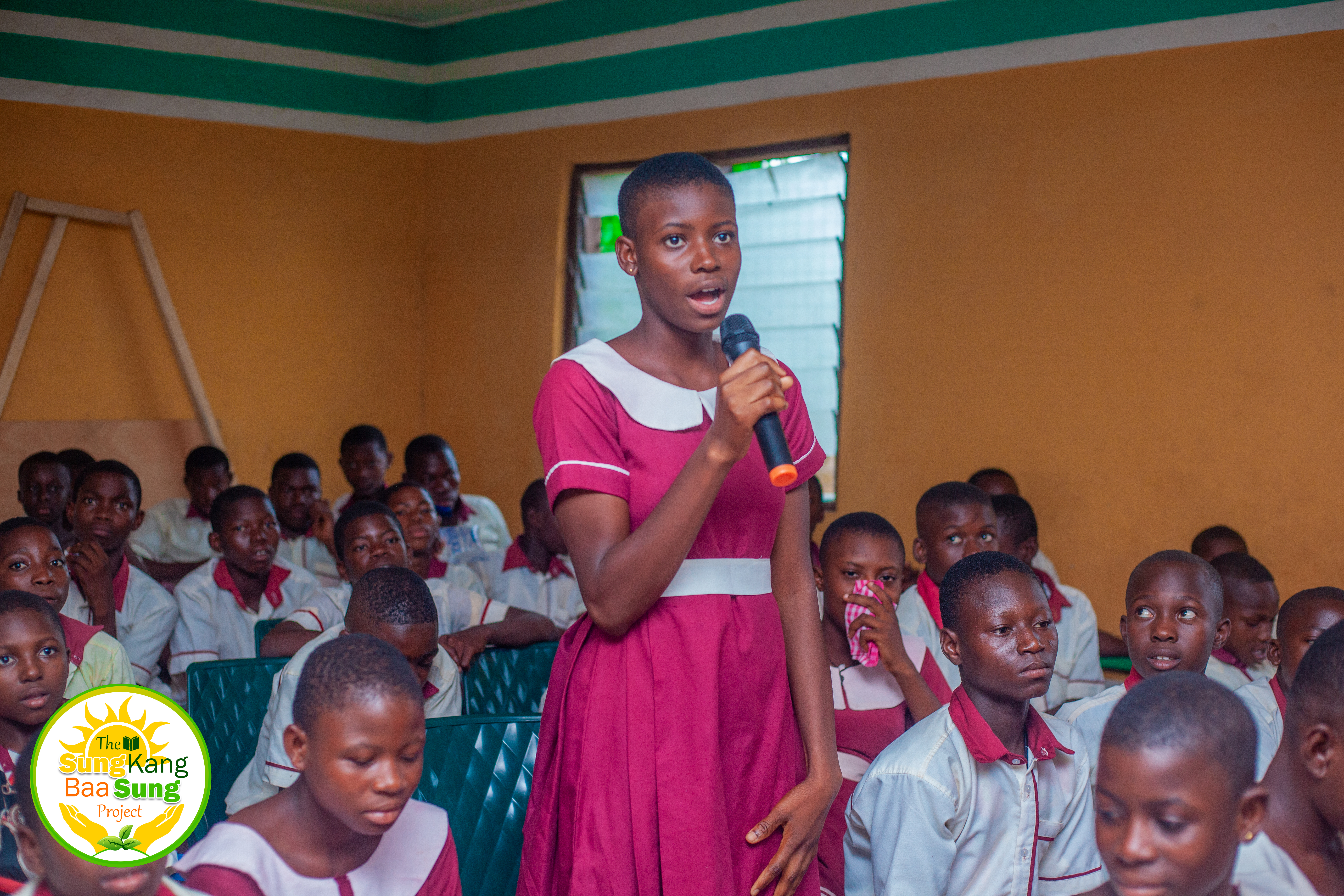 Students in classroom
