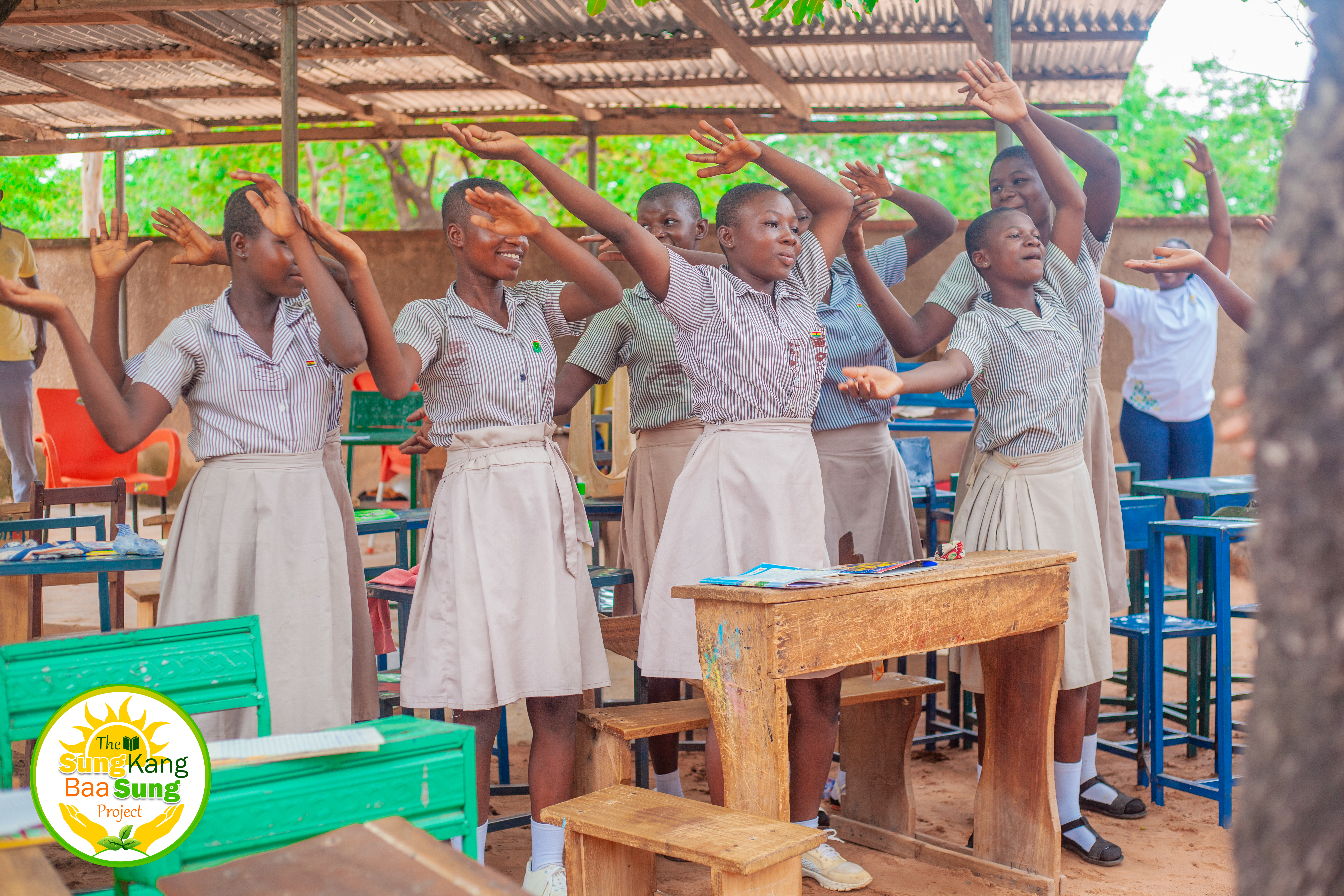 Students in classroom